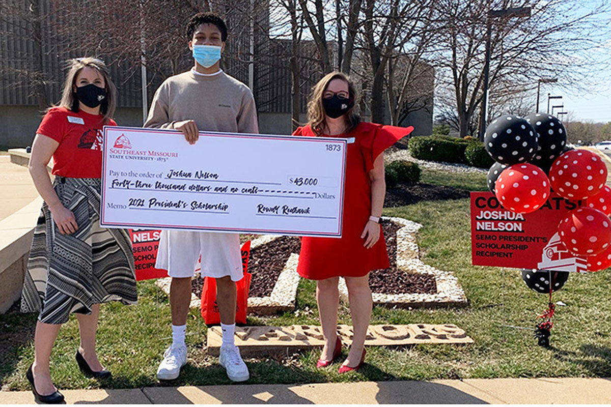 How a Southeast Missouri State scholarship winner pays it forward